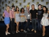 FOX FANFARE AT COMIC-CON 2010: (L-R) GLEE cast member Brittany Murphy, Kevin McHale, Naya Rivera, executive producer Ryan Murphy and Dante DiLoretto, Chris Colfer and Jenna Ushkowitz during the GLEE press room on Sunday, July 25, at the FOX FANFARE AT COMIC-CON 2010 in San Diego, CA.