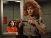 RAISING HOPE: Katy Perry (R) guest-stars as Rikki, a prison attendant who claims to be a friend of Sabrina (Shannon Woodward, L) in the "Single White Female Role Model" episode of RAISING HOPE airing Tuesday, March 6 (9:30-10:00 PM ET/PT) on FOX. ©2012 Fox Broadcasting Co. Cr: Greg Gayne