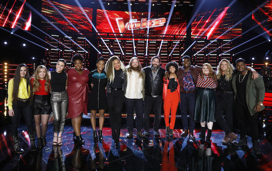 THE VOICE Top 13