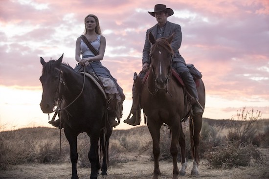 Evan Rachel Wood and James Marsden in Westworld Season 2