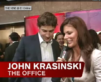 John Krasinski  and Kristin Veitch