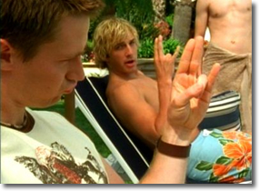 jason dohring (logan echolls) and ryan hansen (dick casablancas)