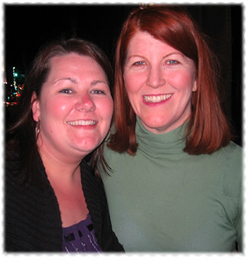 Me and Kate Flannery