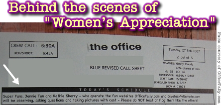 The Office, Women’s Appreciation