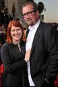 Kate Flannery and Chris Haston