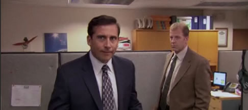 The Office - Toby and Michael