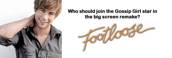 Chace Crawford in "Footloose"