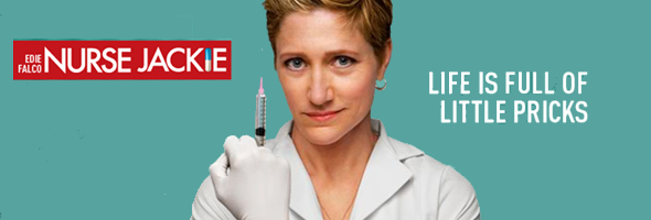 Edie Falco stars in NURSE JACKIE on Showtime