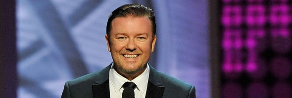 Golden Globes Host Ricky Gervais