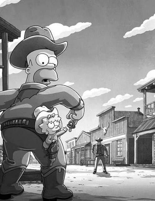 The Simpsons Gunsmoke