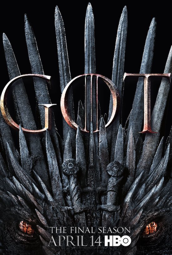 Game of Thrones final season poster