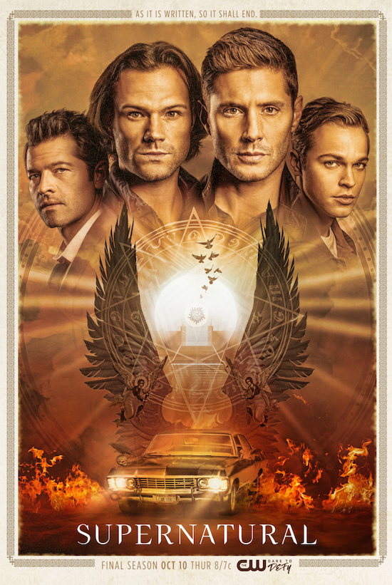 Supernatural final season poster