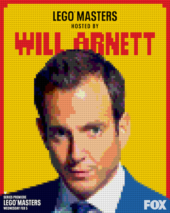 LEGO Masters Will Arnett