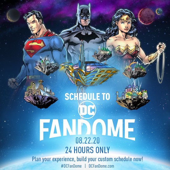 DC FanDome schedule