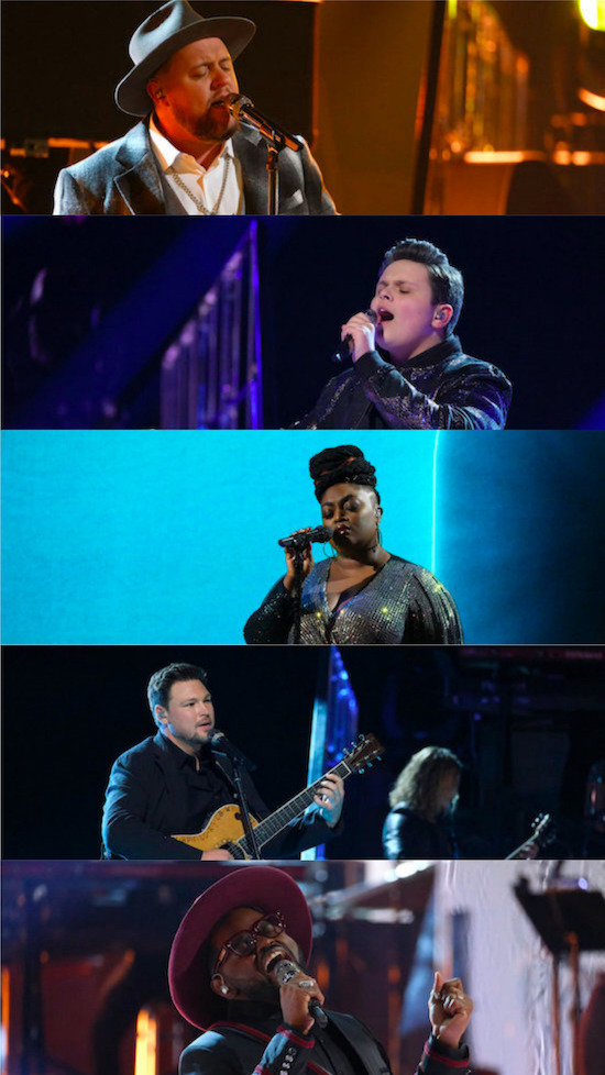 The Voice finalists