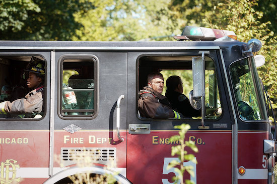 Chicago Fire Casey Exit Truck 81