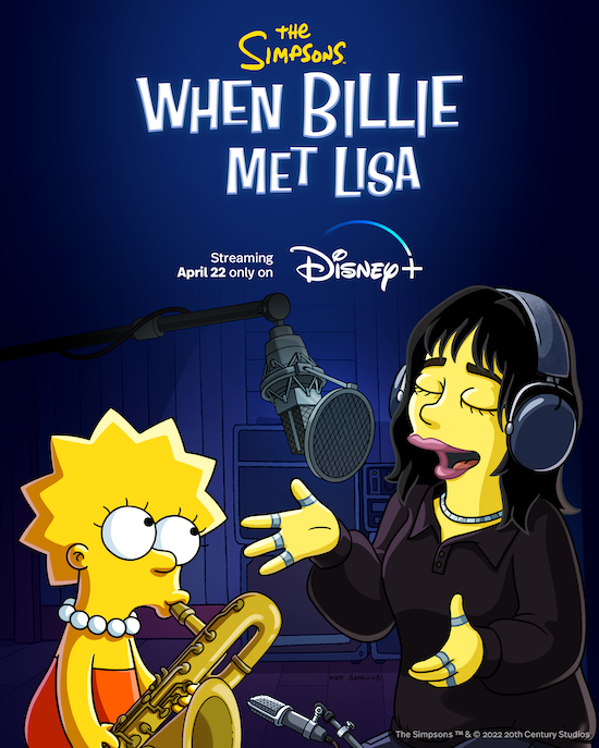 The Simpsons Billie Eilish