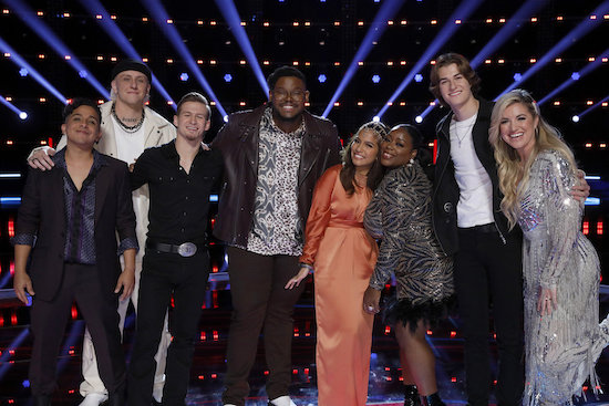 The Voice top 8 Whitney Houston