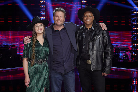 THE VOICE final Team Blake