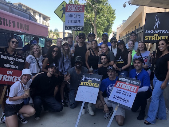 SWAT reunion picket