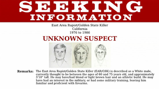 FBI True Golden State Killer