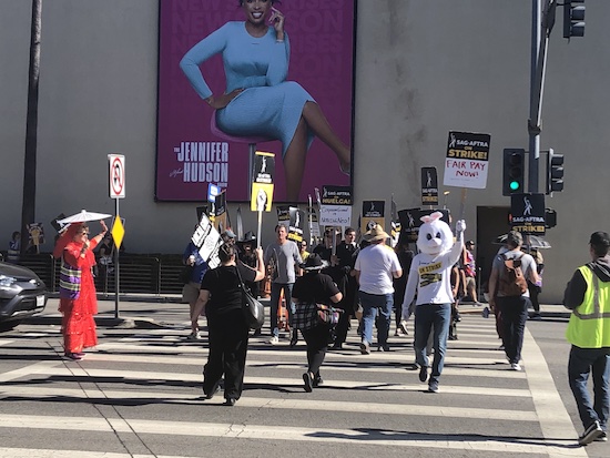 SAG AFTRA Strike Halloween