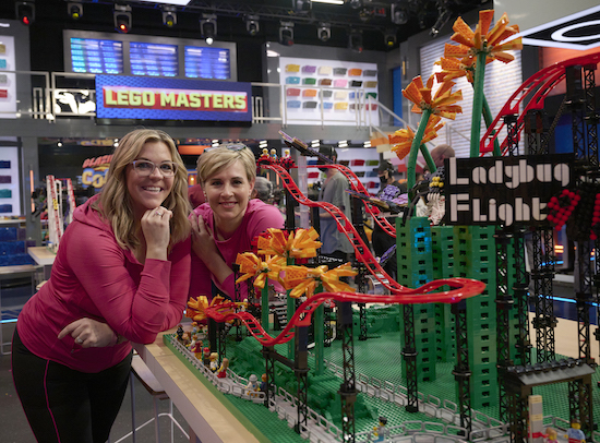 LEGO MASTERS Emilee and Kelly exit interview