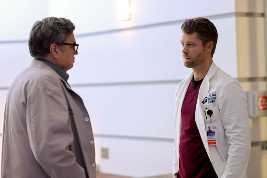 CHICAGO MED Luke Mitchell series regular